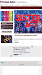 Mobile Screenshot of actors-guild.com